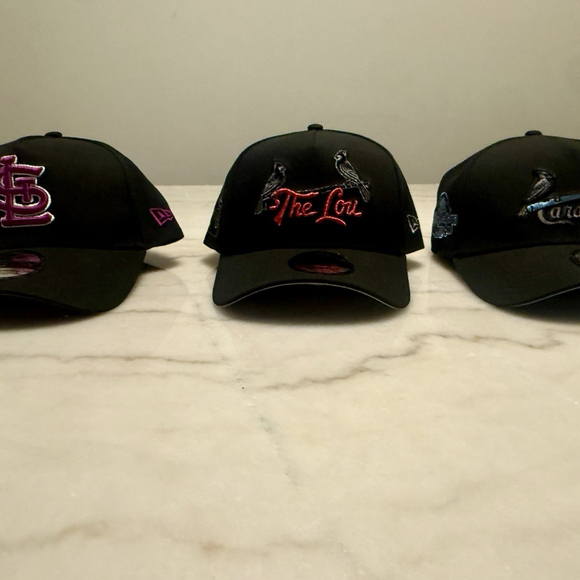 New Era A-Frame 9forty SnapBack - LOT of 3, St Louis Cardinals, NEW, limited - Picture 2 of 7